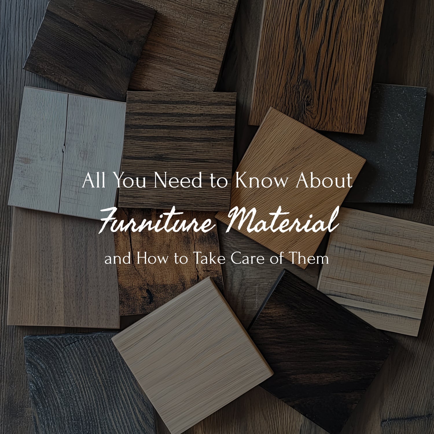 A Comprehensive Furniture Material Guide | 90+ Best Materials Available Out There!