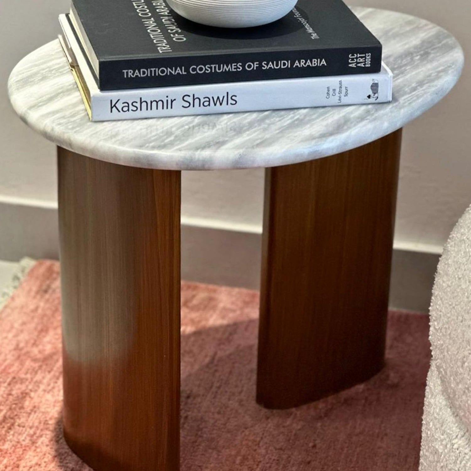 Almond End Table