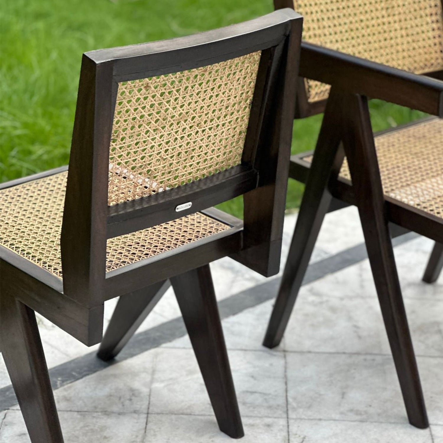 Armless Chandigarh Scissor Chair