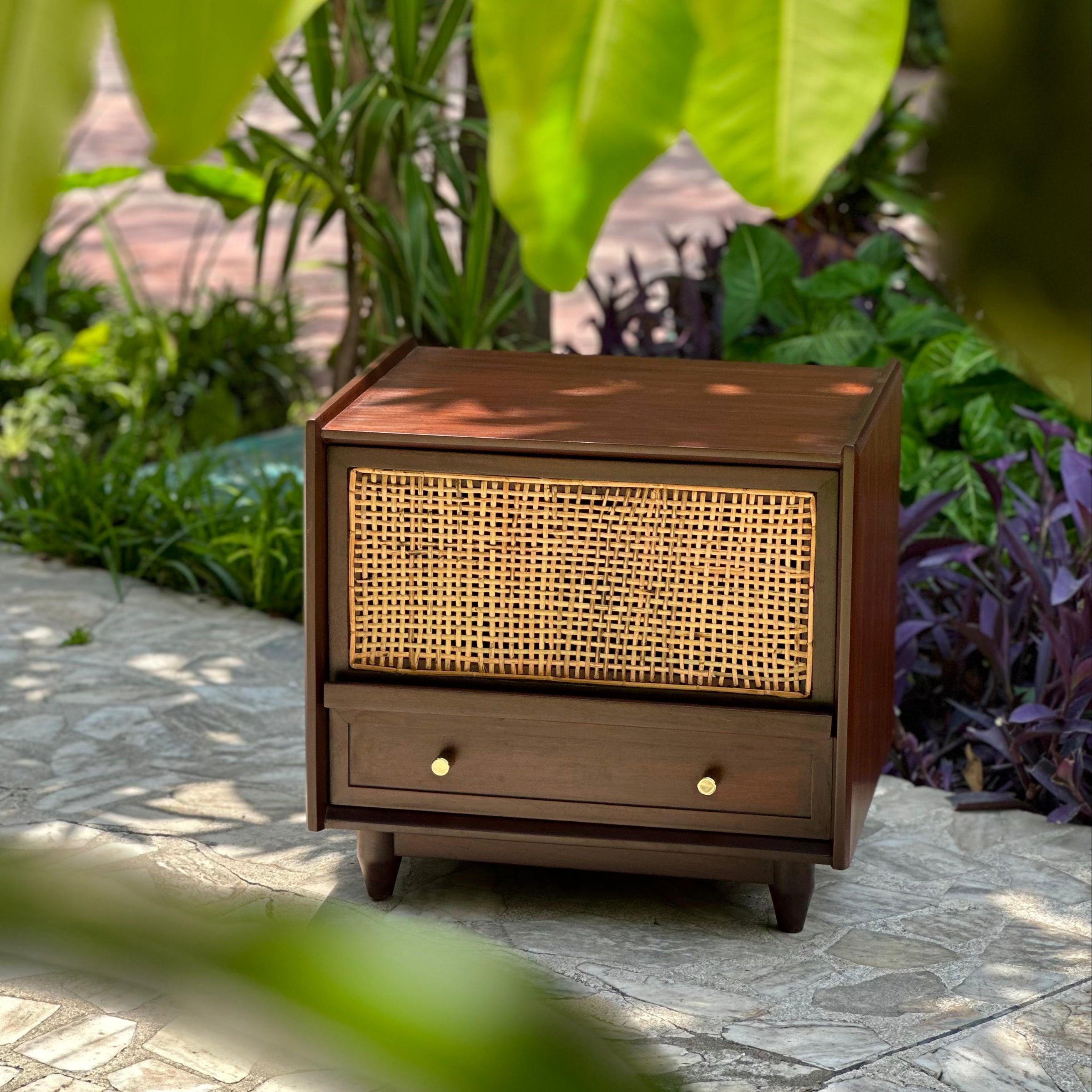 Retro Radio Nightstand