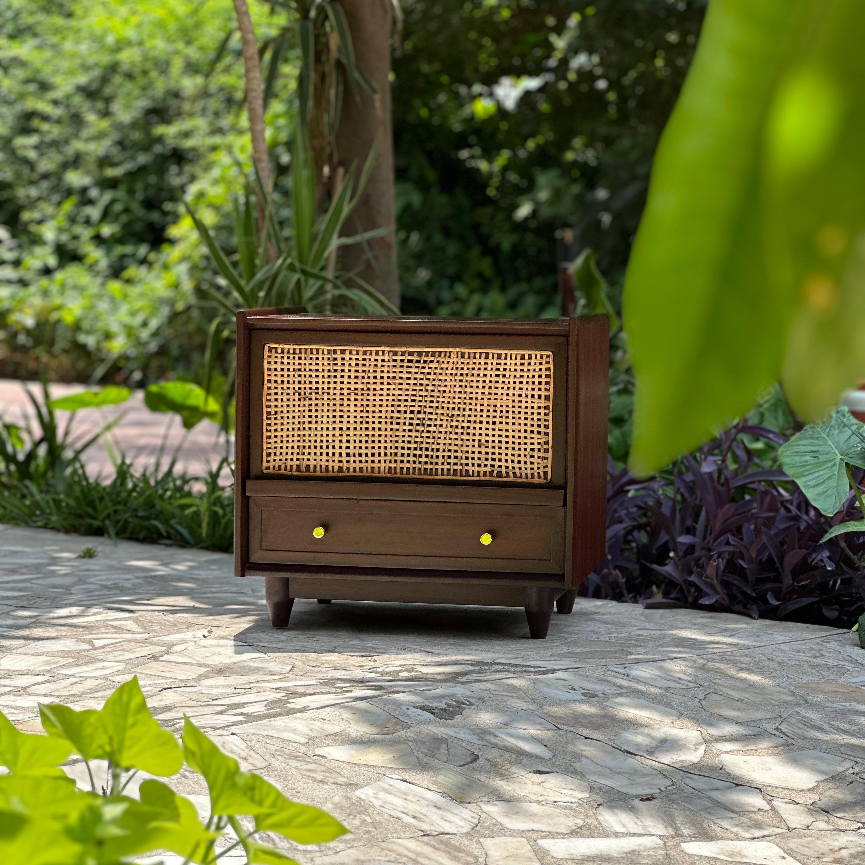 Retro Radio Nightstand