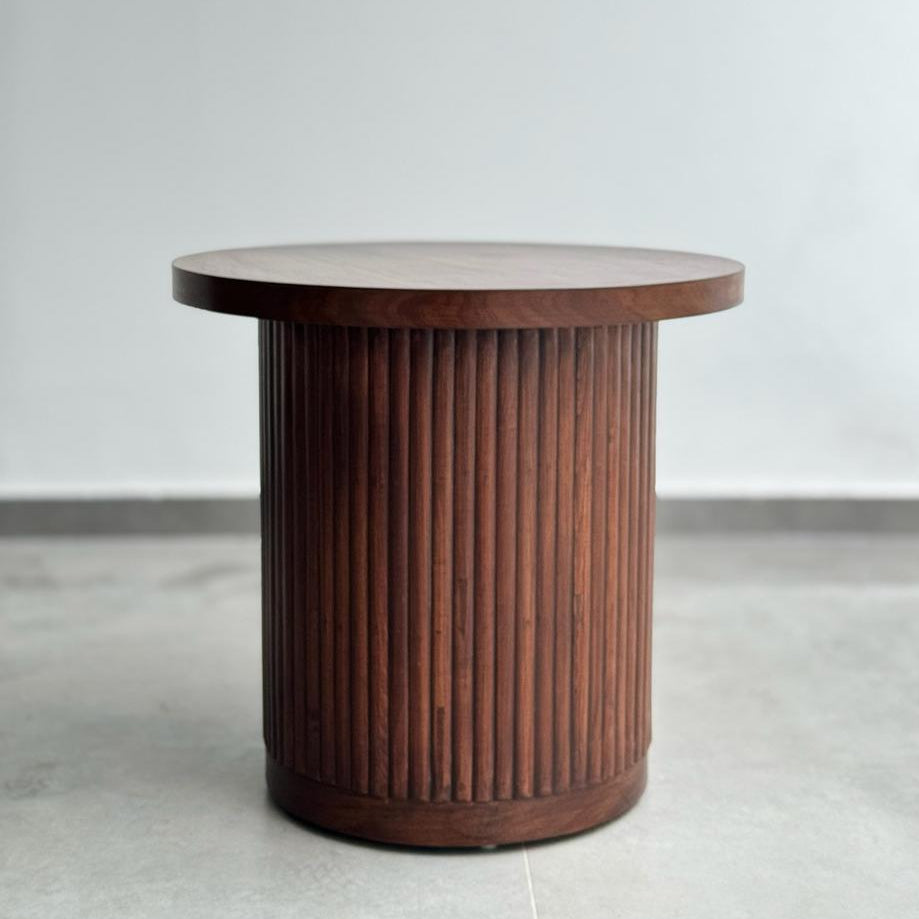 Pedestal End Table